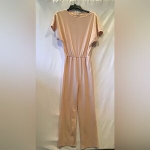 Chic Beige Jumpsuit